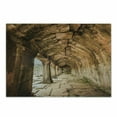 thumbnail image 1 of Vintage Cutting Board, Building Corridor with Wall in Angkor Thom in Siem Reap Cambodia, Decorative Tempered Glass Cutting and Serving Board, in 3 Sizes, by Ambesonne, 1 of 2
