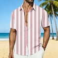 thumbnail image 2 of Timoontee Men's Short Sleeve Printed T Shirt Breathable Fabric Moisture Wicking V Neck Crew Neck Great For Multiple Quick Dry Pink XXL, 2 of 7