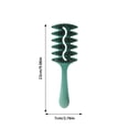 thumbnail image 2 of Curly Styling Comb with Extended Bouncing Teeth for Gentle Detangling and Scalp Massage Ideal for Daily Hair Care and Smooth Styling Results, 2 of 3
