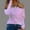 Pink, variant on OKBOP Summer Tops for Women 2022,The Shoulder for Sexy 3d Digital Printing Long Sleeve T-Shirt Spring Thin V Neck Pullover Tunics Black Blouse Oversized T Shirts for Women