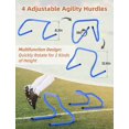 thumbnail image 2 of Set de equipo de entrenamiento GHB Agility Ladder con vallas y más, 2 of 9