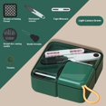 thumbnail image 4 of Sewing Kit Storage Box – Needle & Thread Organizer with Comprehensive Sewing Tools, Ideal for Beginners, Home, Travel, and Emergency Use (Light Luxury Green ), 4 of 4