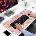 thumbnail image 2 of Long Mouse Pads for Desk,Cavalier King Charles Spaniels and Flowers Desk Mats on Top Of Desks, Desk Mouse Pad Extra Large with 3mm Non-Slip Base and Stitched Edge for Gaming,Work,Home 31.5"x15.7", 2 of 5