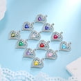 thumbnail image 7 of Jewmon 925 Sterling Silver Heart Birthstone Necklace for Women Elegant Infinity Pendant Jewelry Birthday Anniversay Grauation Chrstiams Day Gifts for Her, 7 of 7