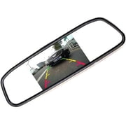 4.3 TFT LCD Car Rear View Mirror Monitor Kit + Waterproof 4LED Backup Reverse Reversing Camera 170 ° for Car/Vehicle