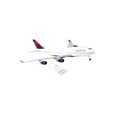 thumbnail image 1 of Daron Skymarks Delta 747-400 Kit de construcción de modelo de avión con engranaje escala 1/200, color blanco, 1 of 1