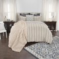 thumbnail image 2 of Rizzy Home Adeline Ivory Linen Duvet Bedding Cover, Queen, 2 of 5
