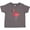 Charcoal, variant on Cute Flamingo Bird Boys or Girls Toddler T-Shirt