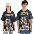 thumbnail image 4 of Happy New Year Bull Terrier Welcome 2025 Balloon Firework Party All Over Print 3D Baseball Shirt Bully Dog Lovers Gifts Idea Softball Sport - 01014, 4 of 6