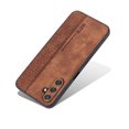 thumbnail image 2 of Allytech Galaxy S23 FE Case, Slim Fit Shell Back Cover Retro PU Leather Anti-Scratch Shockproof Bumper Phone Case for Samsung Galaxy S23 FE - Brown, 2 of 8