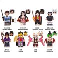 thumbnail image 1 of 8-Piece Anime Warrior Building Block Set - Collectible Action Figures for Fans, OPP Bag Packaging, 1 of 9