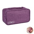 thumbnail image 3 of Bolsa De Ropa Interior, Organizador Multifunción Impermeable, Calcetines, Bolsa De Almacenamiento, Accesorios Cosméticos, Estuche De Almacenamiento Para Viajes, Vacaciones Vogacara HA027912-01, 3 of 7
