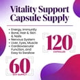 thumbnail image 3 of Adeqauom Multivitamínico para Mujer con Ácido Fólico, Hierro y Calcio, 120 Cápsulas, Bienestar y Energía, 3 of 9