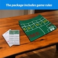 thumbnail image 4 of GSE Games & Sports Expert 36"x72" Casino Craps Layout Felt. Professional Las Vegas Style Dice Game Mat for Casino Game Night, 4 of 6