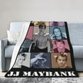 thumbnail image 2 of Jj Star Maybank Throw Blanket Ultra Soft Lightweight Throws Flannel Warm Blanket for Couch Bed All Seasons 40"X30", 2 of 5