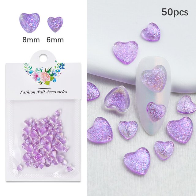 4,5g flor acrílica decoración de uñas tamaño mixto diamantes de imitación blancos plata gema herramienta de manicura accesorios para diseño de uñas DIY Tan Jianjun unisex