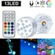 thumbnail image 1 of Luces De La Piscina Luces De La Piscina Lámpara Luces de piscina - Luces LED sumergibles que funcionan con batería con control remoto RF 16 colores, 1 of 6