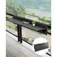thumbnail image 1 of VEVOR Table Suspendue pour Balcon 12 x 48 Po Table de Bar pour Rambarde de Patio Extérieur Pliable, 1 of 9