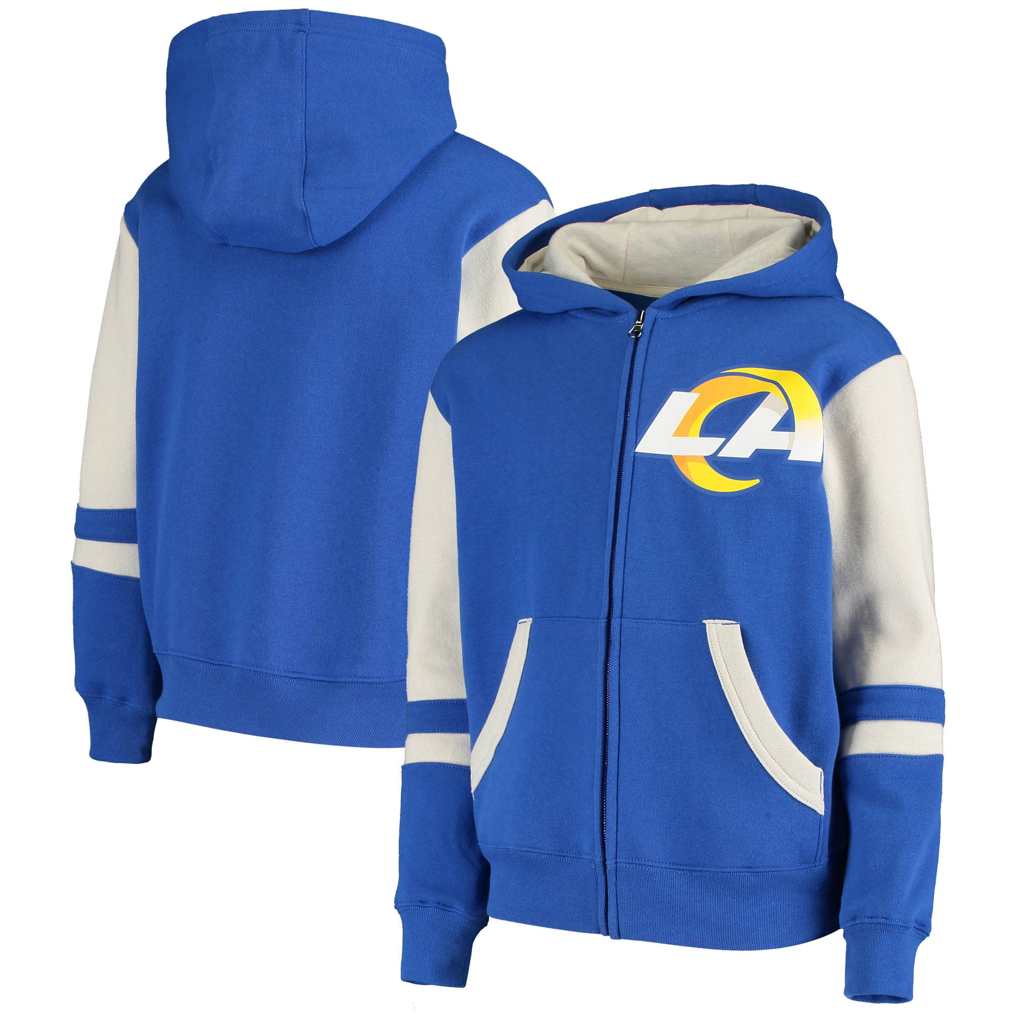 rams zip up jacket