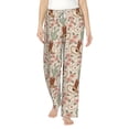thumbnail image 2 of Lsque Floral Cowboy Boots Print Women's Pajama Pants, Lounge Pant - Comfortable Home Wear,Elastic Waistband, Stylish Design-X-Large, 2 of 9