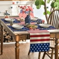 thumbnail image 5 of Sm:)e Firework 4th of July Placemats Set of 4,12 x 18 Inch, Durable and Easy Cleaning Perfect for Independence Day Celebration and Family Gathering,Blue, 5 of 7