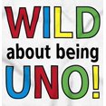 thumbnail image 2 of Wild About Turning Uno First Birthday Romper Boys or Girls Infant Baby Brisco Brands NB, 2 of 6