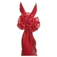 thumbnail image 2 of Eoperou Women Scarf Soft Multi-function Comfortable Lightweight Sweet Keep Warm Thin Rose Shape Anti-UV Neckerchief for Dating, 2 of 8