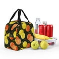 thumbnail image 4 of Pofeuu Orange Lemon Print Lunch Bag Lunch Box Large Capacity Insulated Lunch Bag for Adult, Leakproof Reusable Lunch Tote Bags for Work, 4 of 5