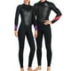 thumbnail image 2 of Eigraketly Traje de buceo Snorkeling portátil UPF 50 neopreno impermeable protección colorido kayak traje de neopreno de manga larga Deportes acuáticos hombre negro SG Eigraketly OD020698-04, 2 of 6