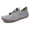 Grey, variant on lnmuld Men Women Barefoot Shoes Breathable Mesh Shoes for Water Yoga Fitness Hiking Color:White,Size:10