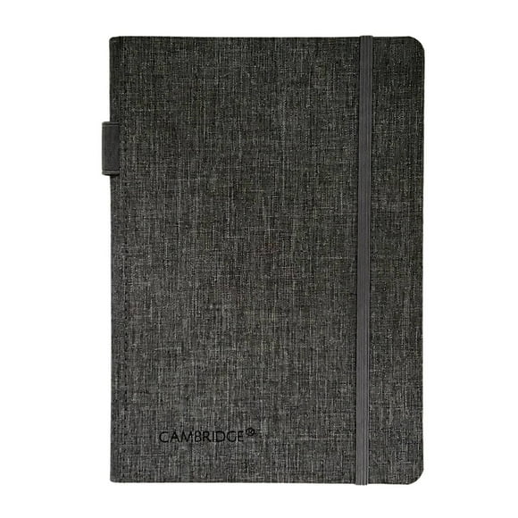 Cambridge® Bungee Notebook w/Pen Loop, Notebook