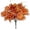 2PCS, variant on Dalrosia 4PCS Artificial Maple Leaf Shrubs Fake Fall Leaves Bundles Autumn Faux Plants Bushes for Indoor Outdoor Home Kitchen Living Room Fireplace Wedding Dining Table Hotel Decor