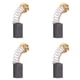 thumbnail image 1 of Cepillos De Carbón Para Taladro Eléctrico, 20 Piezas Cepillos De Carbón Para Motores Industriales Cobre Versátil Durable Para Amoladora Angular, 1 of 7