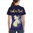 thumbnail image 4 of Kids 3D Graphic Tinker Bell T-Shirts, Novelty Shirts Crewneck Short Sleeve Tees for Youth Boys Girls, 4 of 8