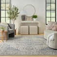 thumbnail image 3 of Nourison Essentials Persian 10' x 14' Blue Vintage Indoor/Outdoor Rug, 3 of 13
