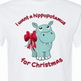 thumbnail image 4 of Inktastic I Want a Hippopotamus for Christmas T-Shirt, 4 of 5
