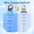 thumbnail image 3 of Auriculares EarFun Kids con cable y micrófono con límite de volumen de 85/94 dB, 3 of 8