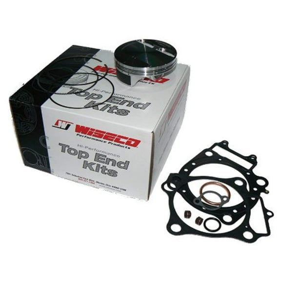 Wiseco PK1036 85.00 mm 11.0:1 Compression ATV Piston Kit with Top-End Gasket Kit, Pink