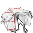 thumbnail image 5 of Fuluru Canvas PU Leather Motorcycle Bags with Rear Pack for Universal Fit, 5 of 5