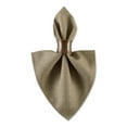 thumbnail image 2 of Stone Tonal Lattice Print Outdoor Napkin (Set of 6), 2 of 3
