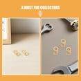 thumbnail image 3 of OULII 3Pares De Metal Dorado Para Colgar Cadenas De Con Y Duradero, 3 of 8