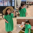 thumbnail image 3 of Keimprove Children's Korean Floral Dress Summer Girl Puff Sleeve Long Skirt Princess Dress Children Skirt Beautiful Girls Casual Dresses, 3 of 6