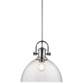 thumbnail image 3 of Beaumont Lane Seeded Glass Pendant in Chrome, 3 of 4