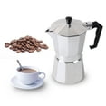thumbnail image 3 of Cateissary Cafeteras 1 taza/3 tazas/6 tazas/9 tazas/12 tazas de aluminio cafetera eléctrica plateada Dripolator estufa café Mak Juegos de servir café y té No.02 Cateissary JJ10970-02B, 3 of 6