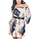 thumbnail image 1 of GUESS Vestido Campesino Primrose Bandana A-line para Mujer, Rosa, Pequeño Guess línea A, campesina, 1 of 1