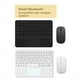 thumbnail image 3 of Teclado Bluetooth con Panel Táctil y Ratón para PC, Tableta, Juegos, Teclado Inalámbrico, Color Rosa, 3 of 5