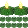 thumbnail image 4 of 12pcs Led Candle Light Glitter Battery Powered Candle Light Flameless Candle, 4 of 8