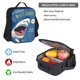 thumbnail image 5 of Fotbe Great White Shark Set Escolar 3 en 1 para Niños - Mochila Duradera con Lonchera Aislante y Estuche para Lápices - Mochila Escolar para Niños y Niñas, 5 of 7