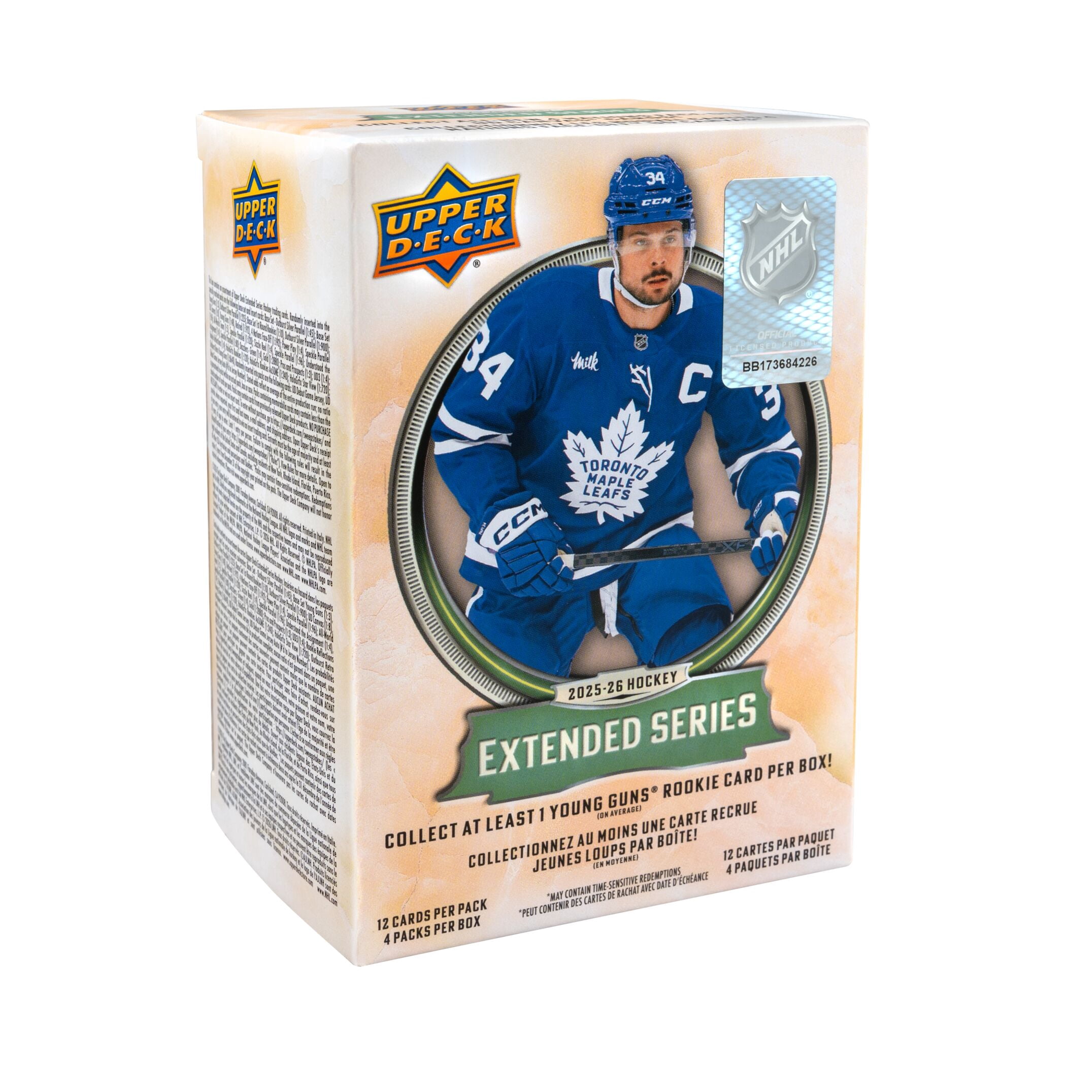 2025-26 Upper Deck Extended Series Hockey Trading Cards Blaster