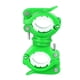 thumbnail image 1 of Naiovety 360 Rotación Ciclismo Bicicleta Luz Linterna Abrazadera Bicicleta Antorcha Clip Montaje Soporte de luz Soporte Ciclismo verde blanco Naiovety HW4561-05B, 1 of 5